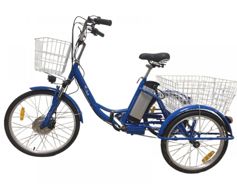 АКЦІЯ - 3дні!!!Електровелосипед 3-колісн. 24 дюйми 500W з PAS та LCD дисплеєм