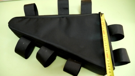 Трикутна сумка для електровелосипеда 47х26см