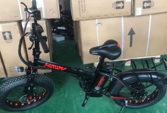 Електровелосипед ФЭТ5 500W 48V13Ah Li-ion, складаний