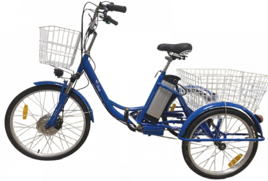 АКЦІЯ - 3дні!!!Електровелосипед 3-колісн. 24 дюйми 500W з PAS та LCD дисплеєм