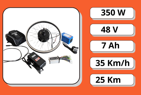 НОВІНКА Електронабір MXUS 350W 7Ач компактний, легкий