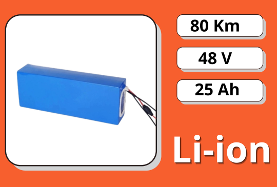 Акумулятор Li-ion 48V 25Ah у термоусадці